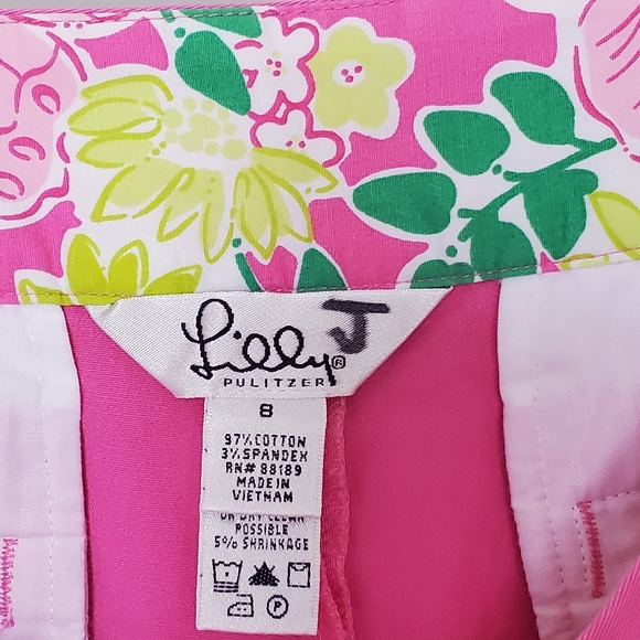 Lilly Pulitzer Pink Women's Bermuda Shorts - Picture 6 of 8
